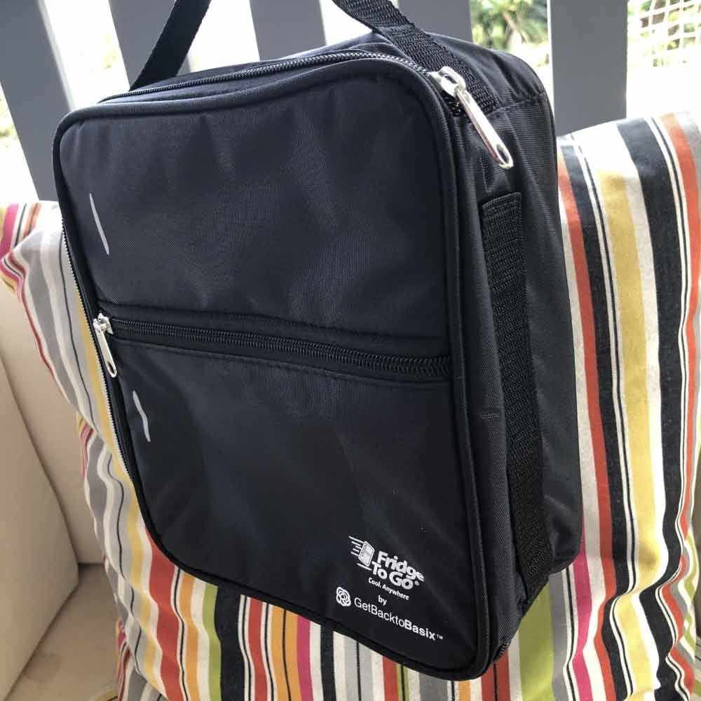 Fridge to Go Insulated Lunch Box Medium - Black - Image 6
