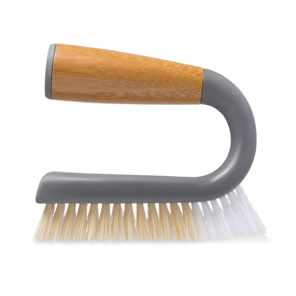 Full Circle Grunge Buster Grout & Tile Brush - Grey - Image 4