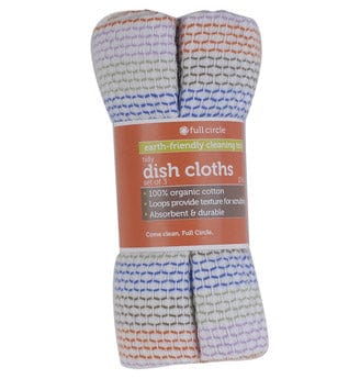 Full Circle Tidy Dish Cloths (3) - Multi Coloured - Image 3