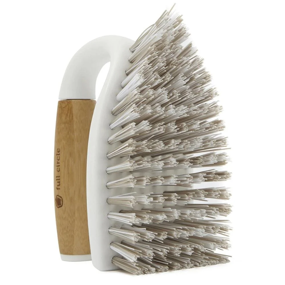Full Circle Tough Stuff All-Purpose Scrub Brush - White - Image 3