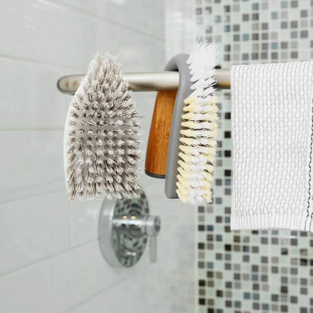Full Circle Tough Stuff All-Purpose Scrub Brush - White - Image 4