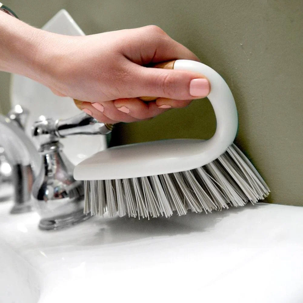 Full Circle Tough Stuff All-Purpose Scrub Brush - White - Image 5
