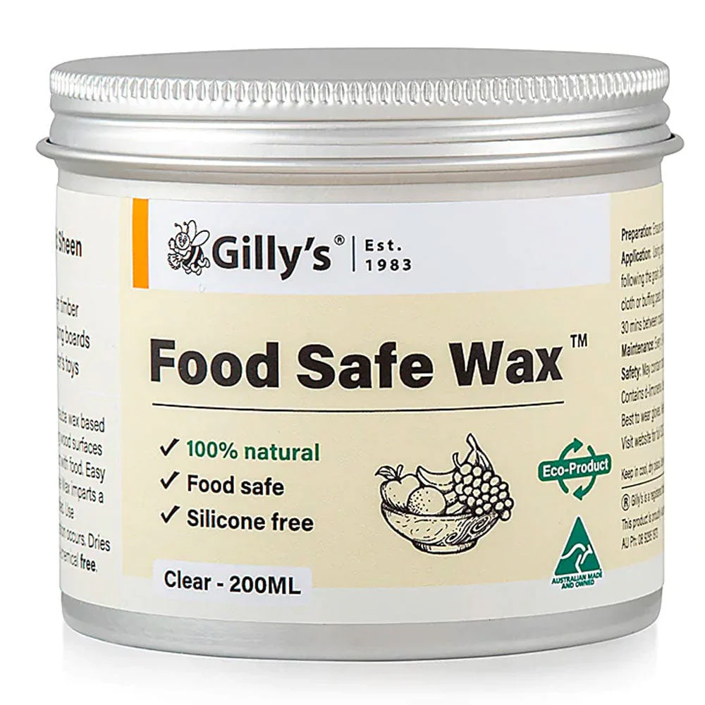 Gilly's Food Safe Wax - Clear
