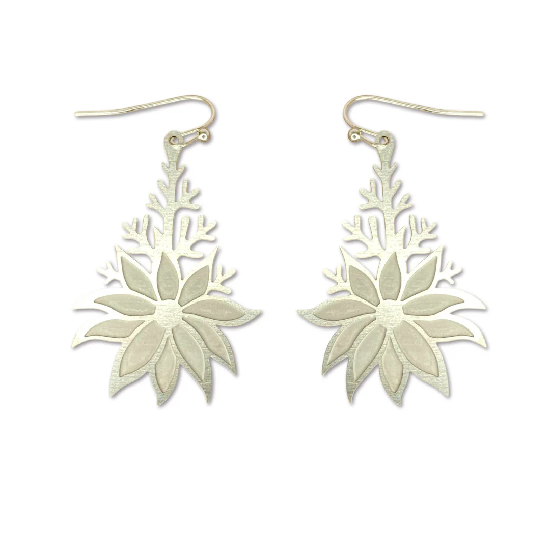 Go Do Good Hook Earrings - Flannel Flower - Image 4