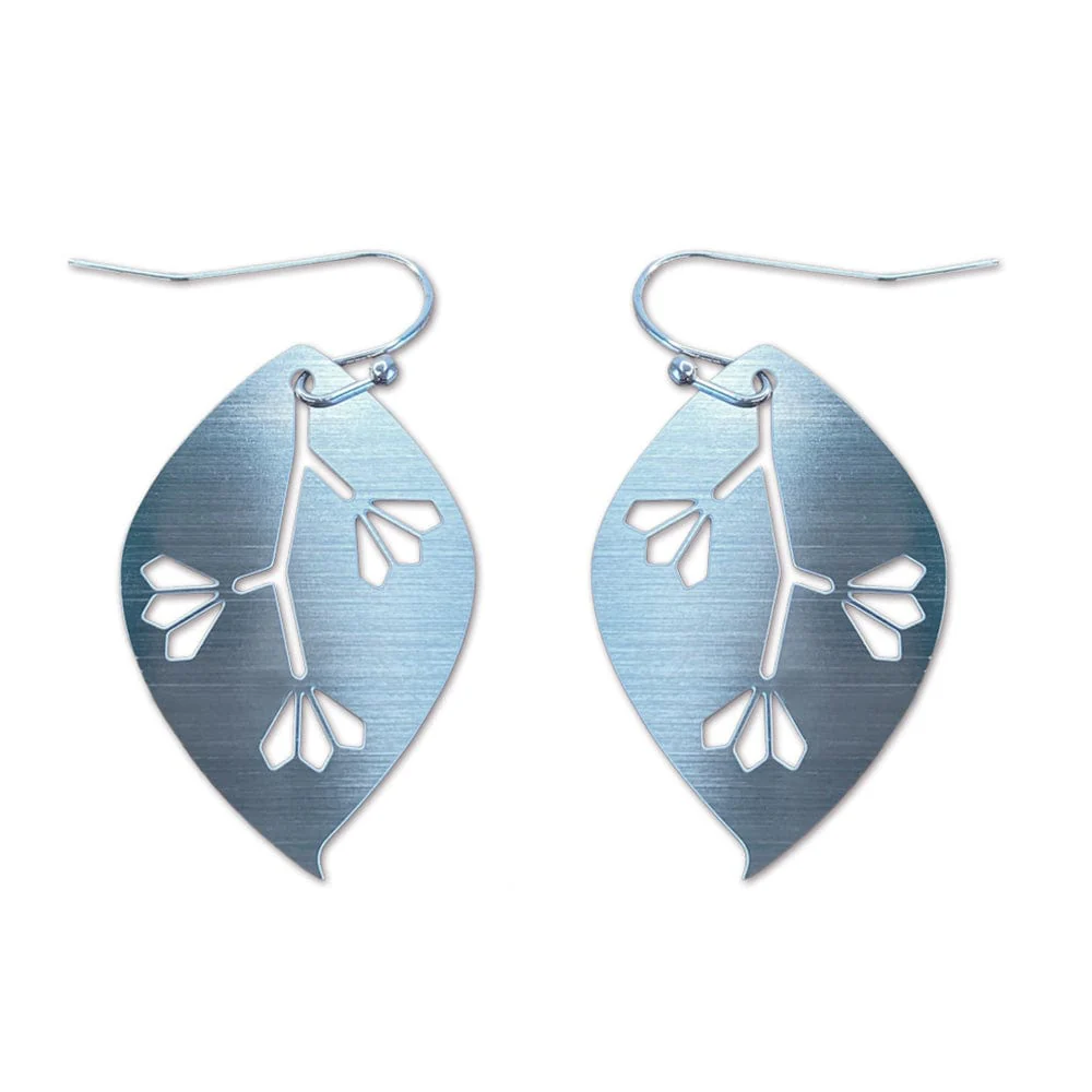 Go Do Good Hook Earrings - Gum Leaf - Image 4