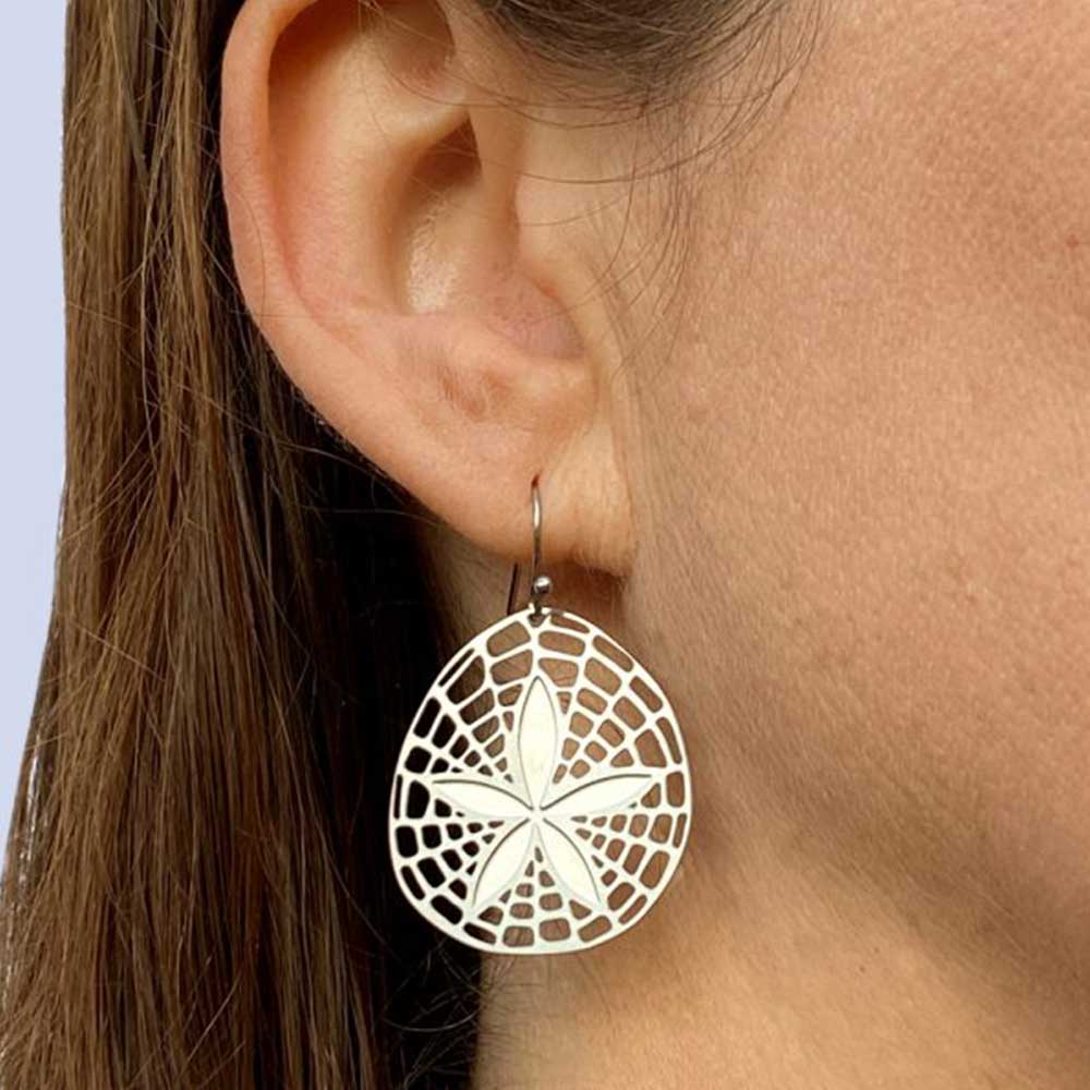 Go Do Good Hook Earrings - Sand Dollar - Image 2
