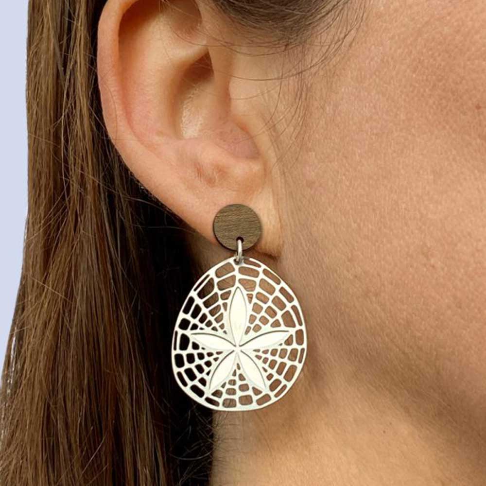 Go Do Good Stud Earrings - Sand Dollar - Image 2
