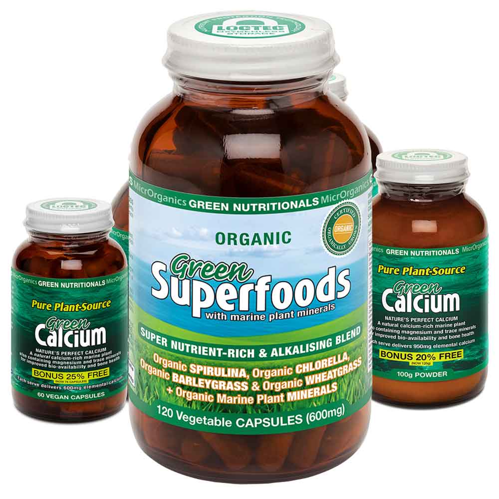 Green Nutritionals Green Superfoods Vegan Capsules (120) - Image 4