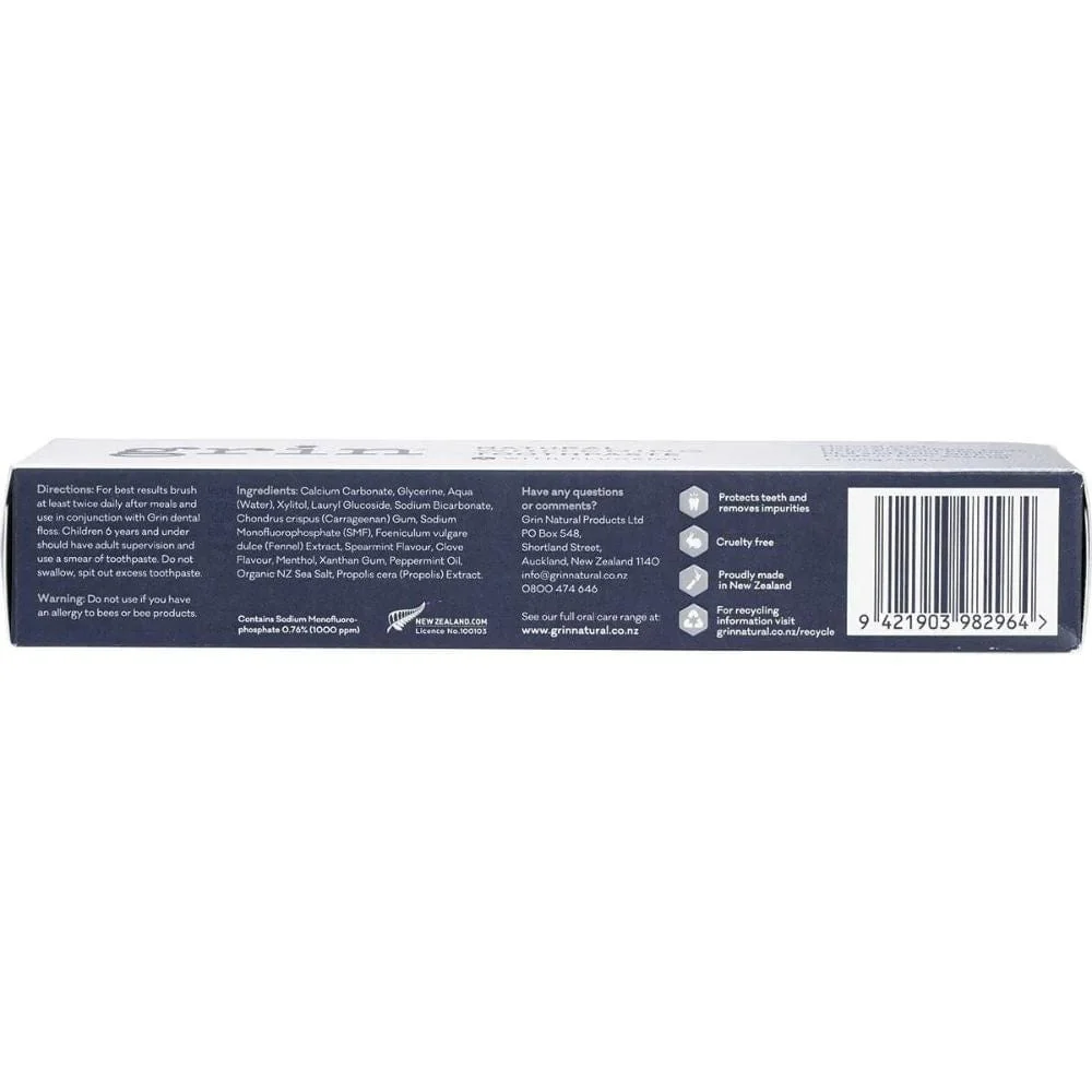 Grin Natural Whitening Toothpaste with Fluoride 100g - Image 3