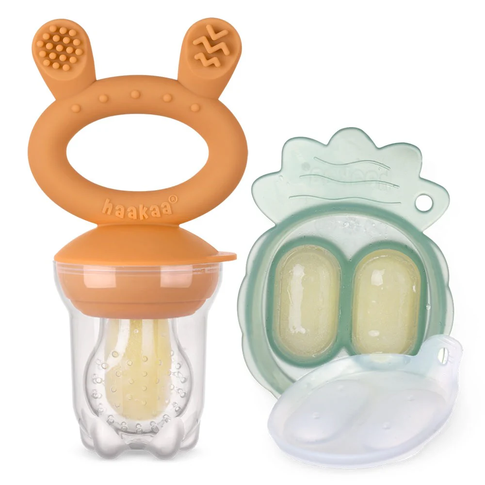 Haakaa Fresh Food Feeder with Mini Nibble Tray - Image 4