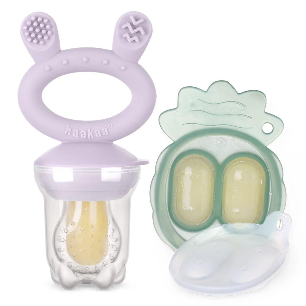 Haakaa Fresh Food Feeder with Mini Nibble Tray - Image 5