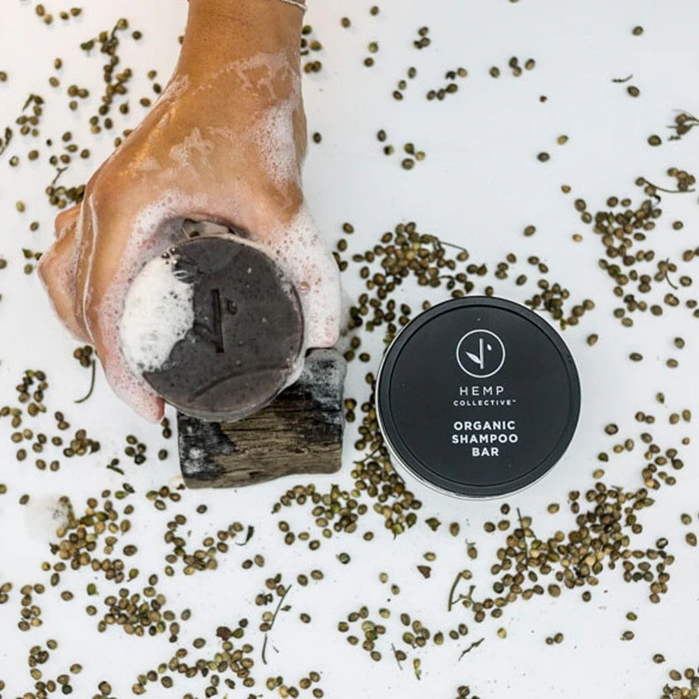 Hemp Collective Hemp Shampoo Bar Refill 100g - Lavender & Rose Geranium - Image 2