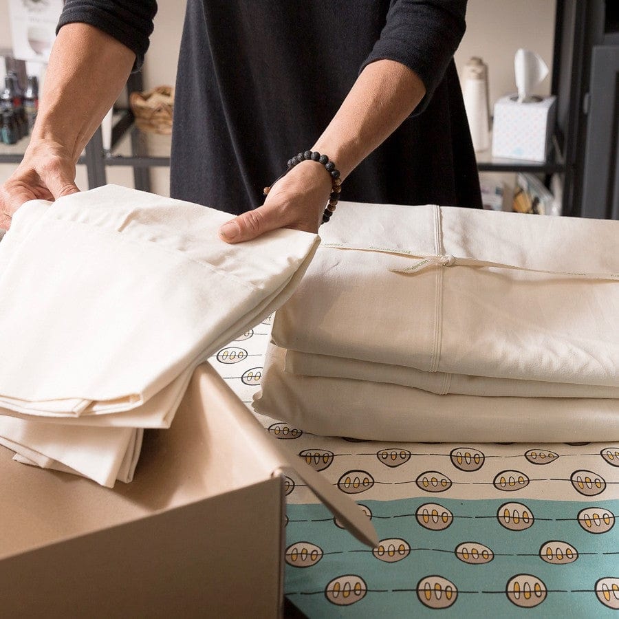 Hemp-Organic Cotton Sheet Set - Double - Image 3