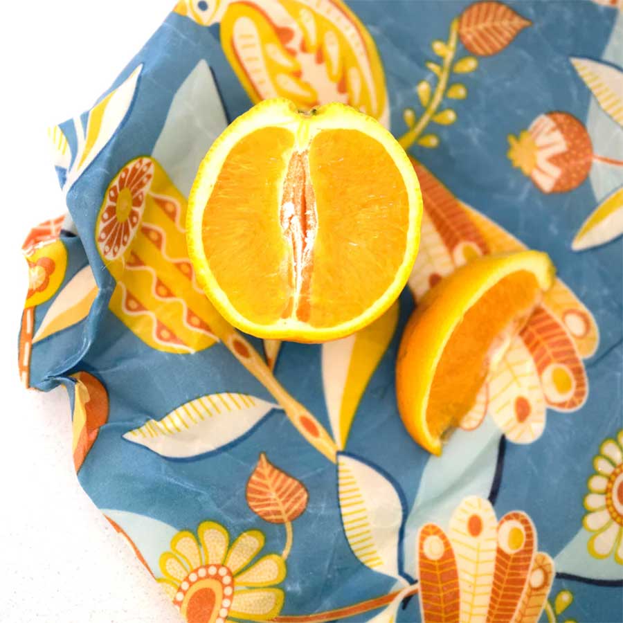 Honeybee Vegan Wax Food Wraps - 4 Pack (S, M, L, XL) - Image 2