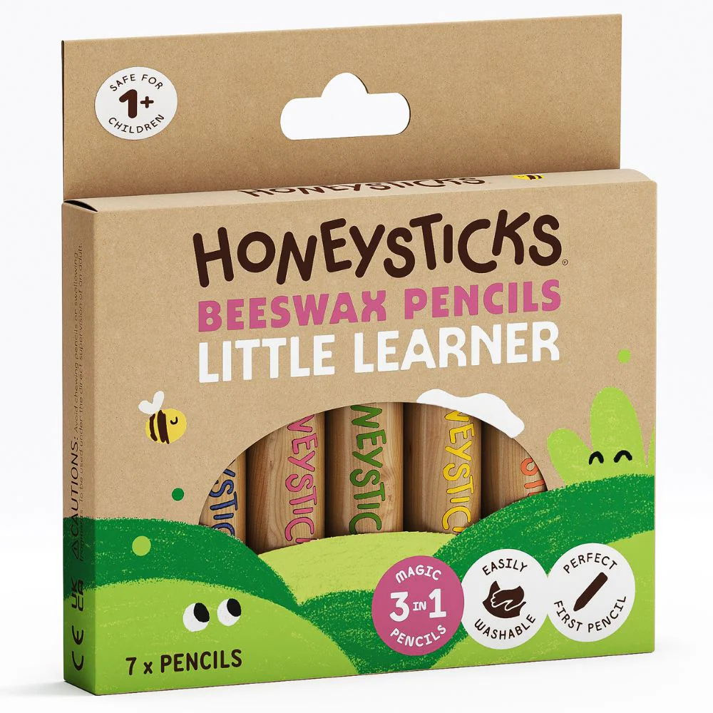 Honeysticks Beeswax Pencils - Little Learners 7pk - Image 5