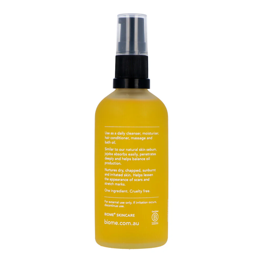 Biome Be.UNITY Pure Jojoba Oil Australian 100ml - Image 2