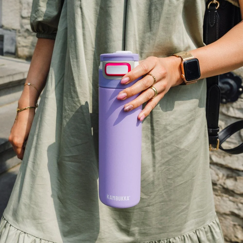 Kambukka Elton Stainless Steel Insulated Bottle 600ml - Digital Lavender - Image 2