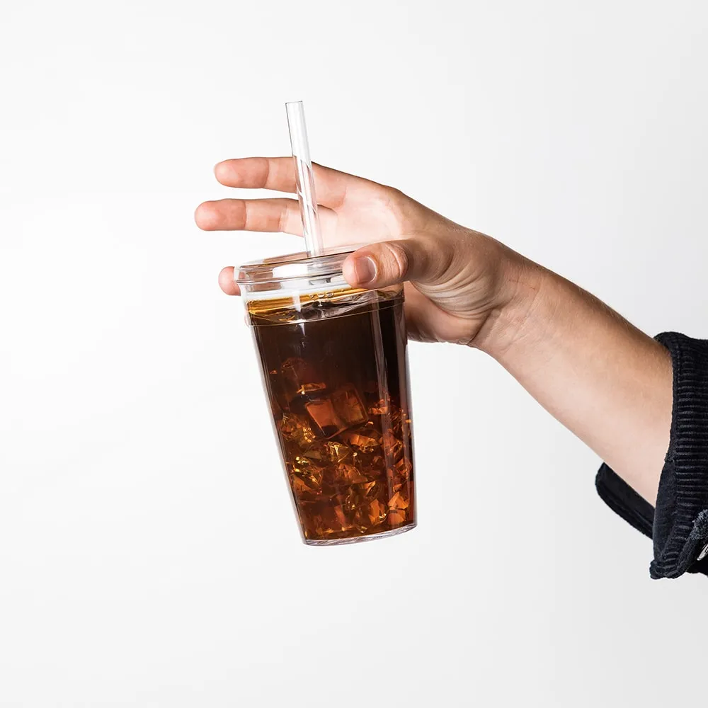 KeepCup Original Clear Plastic Cold Cup - Boba - Image 2