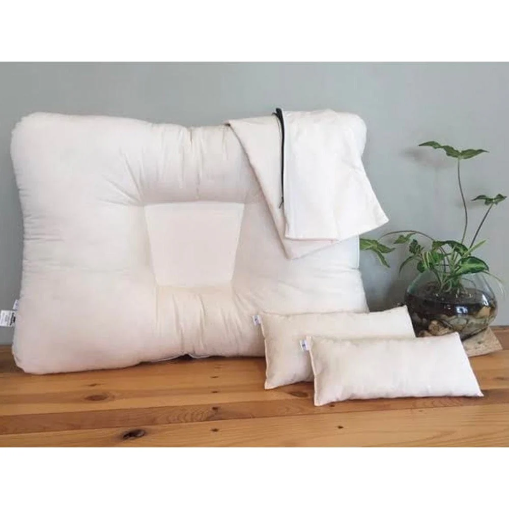 Killapilla Adult Wool Pillow Organic Cotton Cover - Large - Image 3
