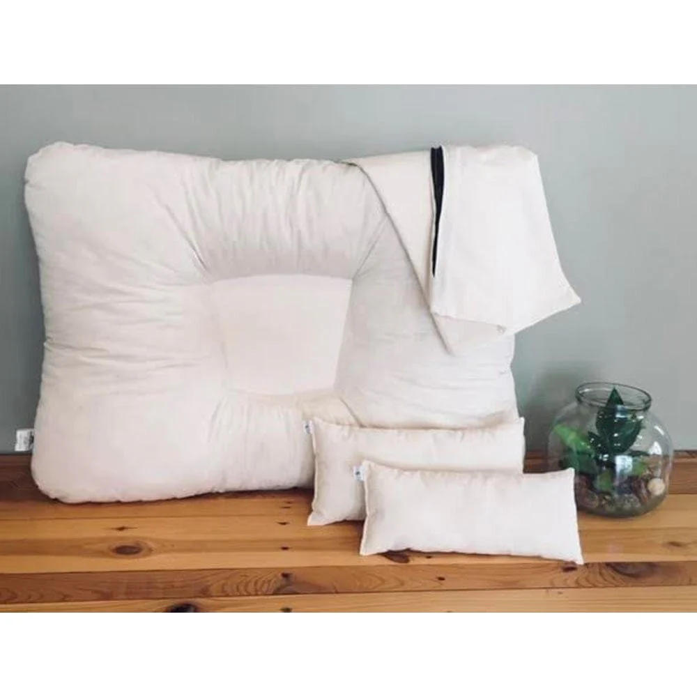 Killapilla Adult Wool Pillow Organic Cotton Cover - Regular - Image 3