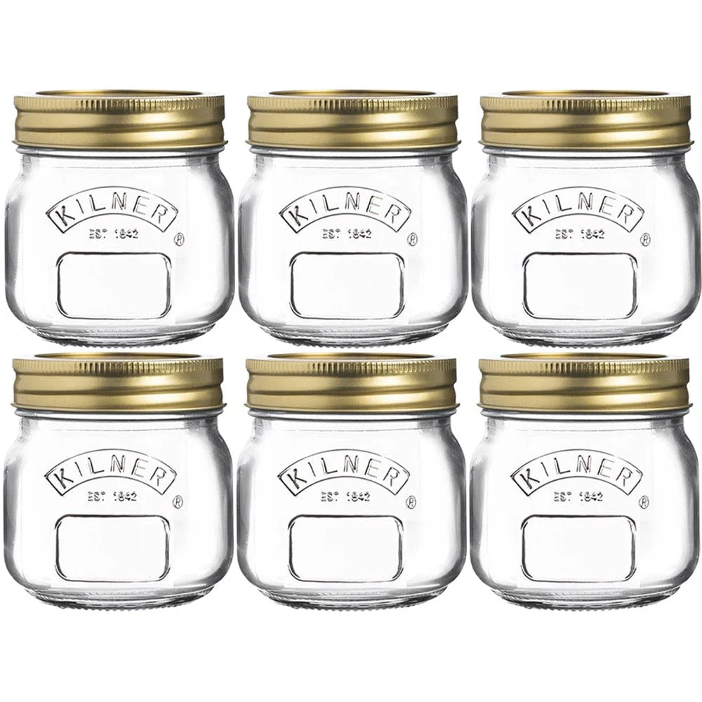 Kilner 250ml Genuine Preserve Jars Set of 6 - Image 3