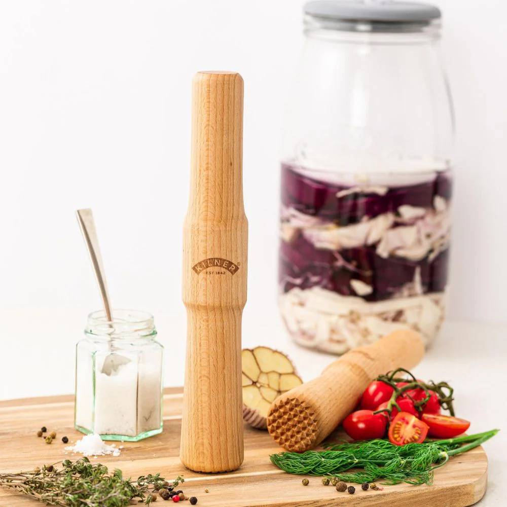 Kilner Fermentation Packer 24.5 x 4cm - Beechwood - Image 3
