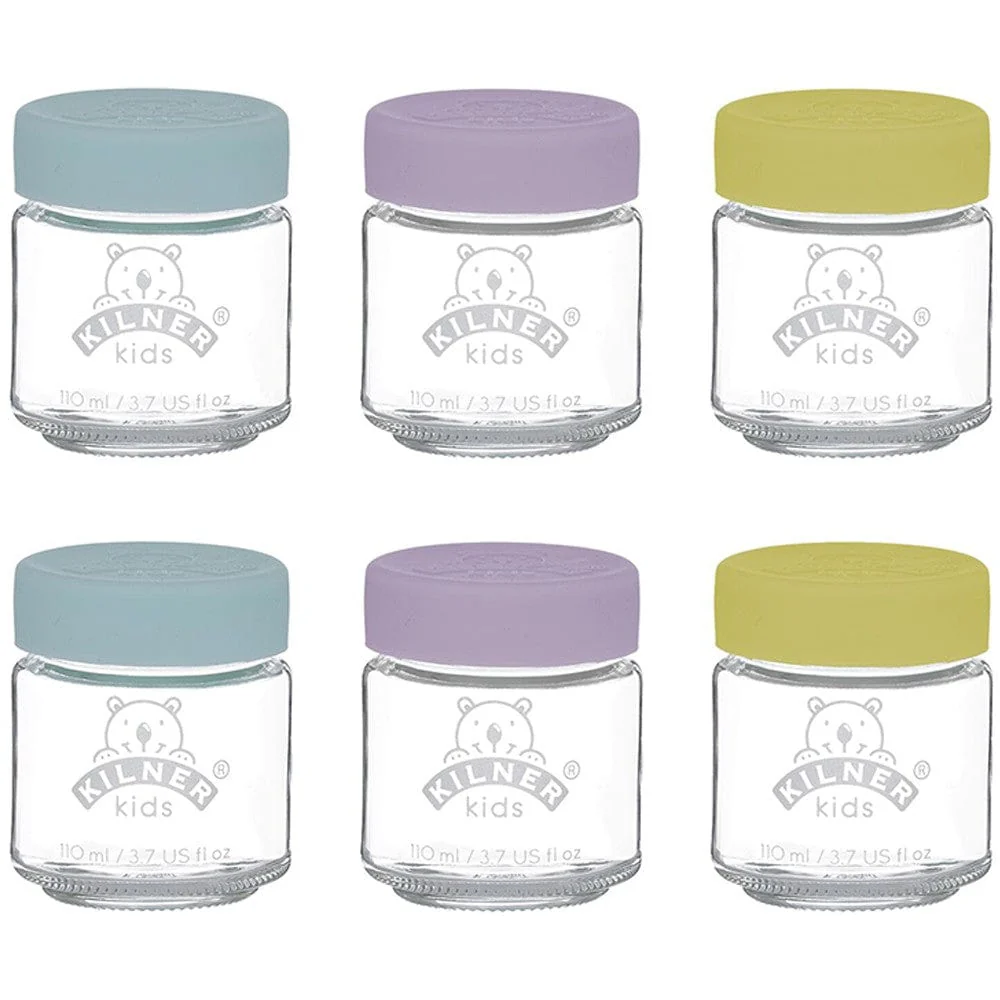 Kilner Kids Glass Jar Set of 6 - 110ml