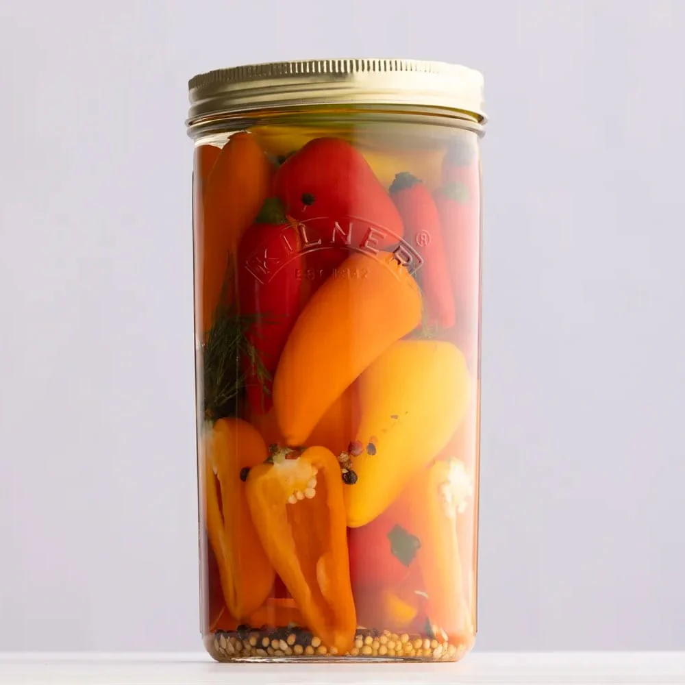Kilner Wide Mouth Preserve Jar 1 Litre - Image 2