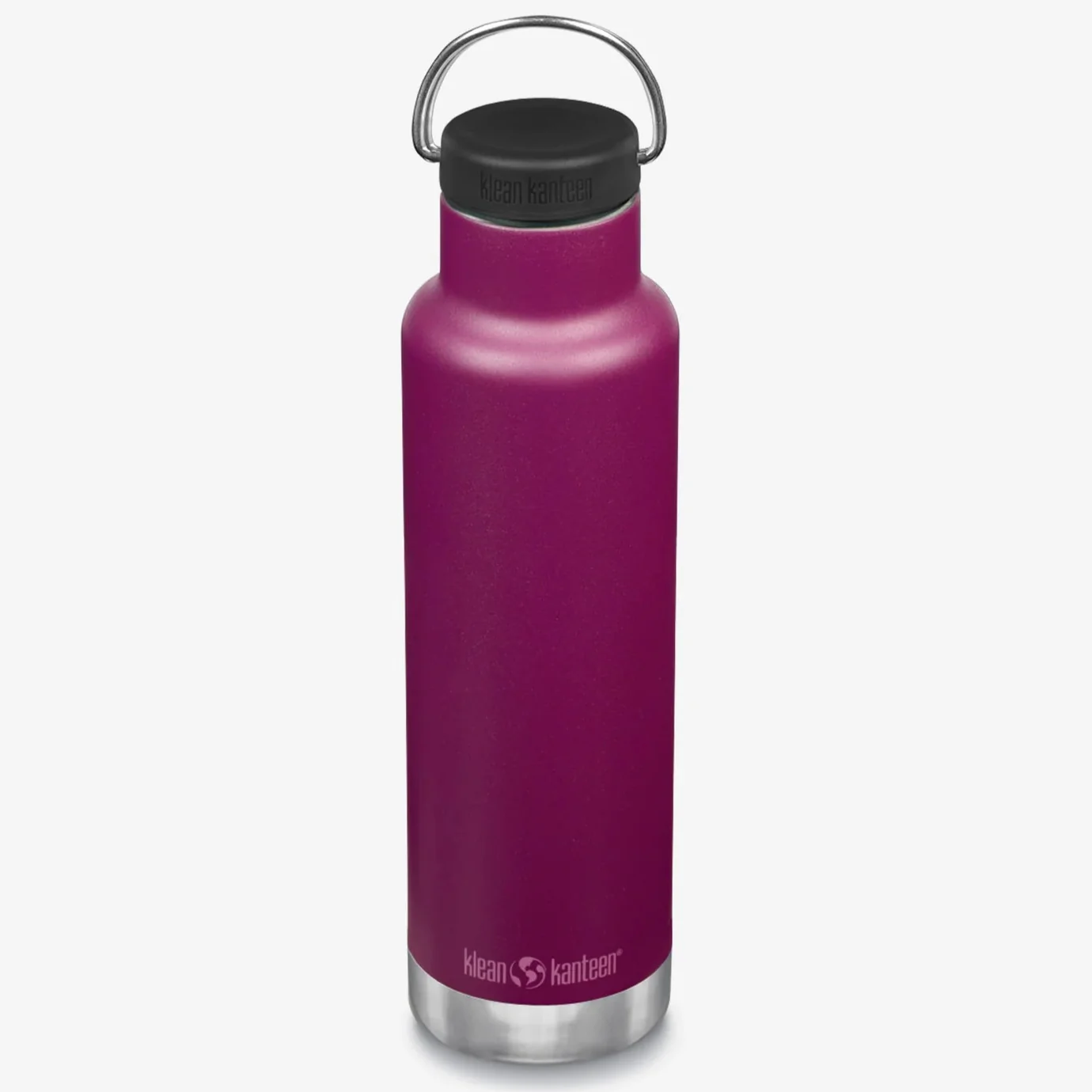 Klean Kanteen 20oz (592ml) Insulated Water Bottle with Loop Cap - Image 6