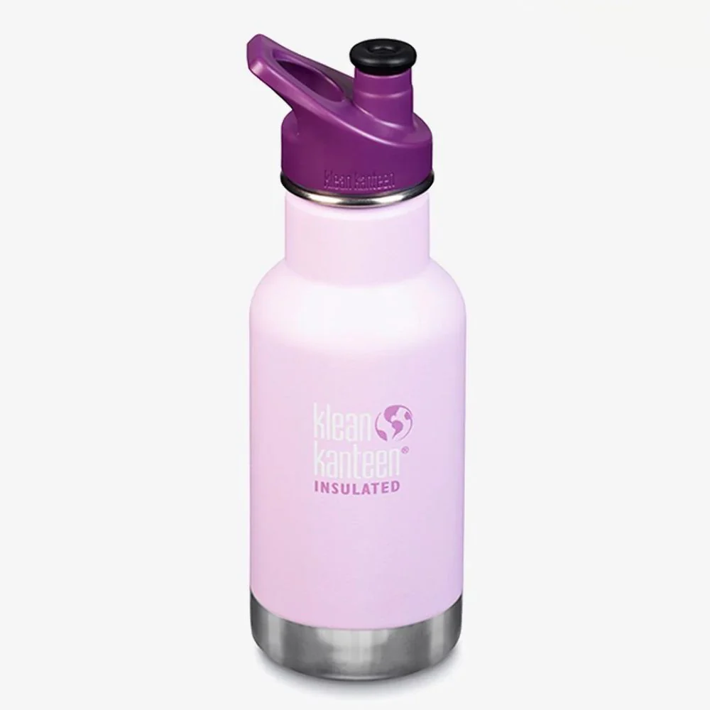 Klean Kanteen INSULATED 12oz (355ml) Kid's Classic with Sport Cap - Image 2