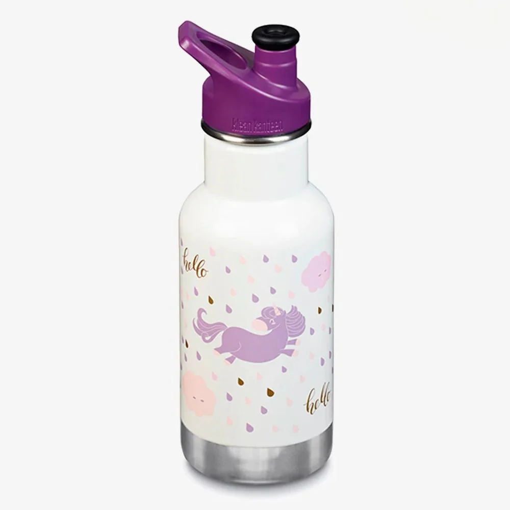 Klean Kanteen INSULATED 12oz (355ml) Kid's Classic with Sport Cap - Image 7