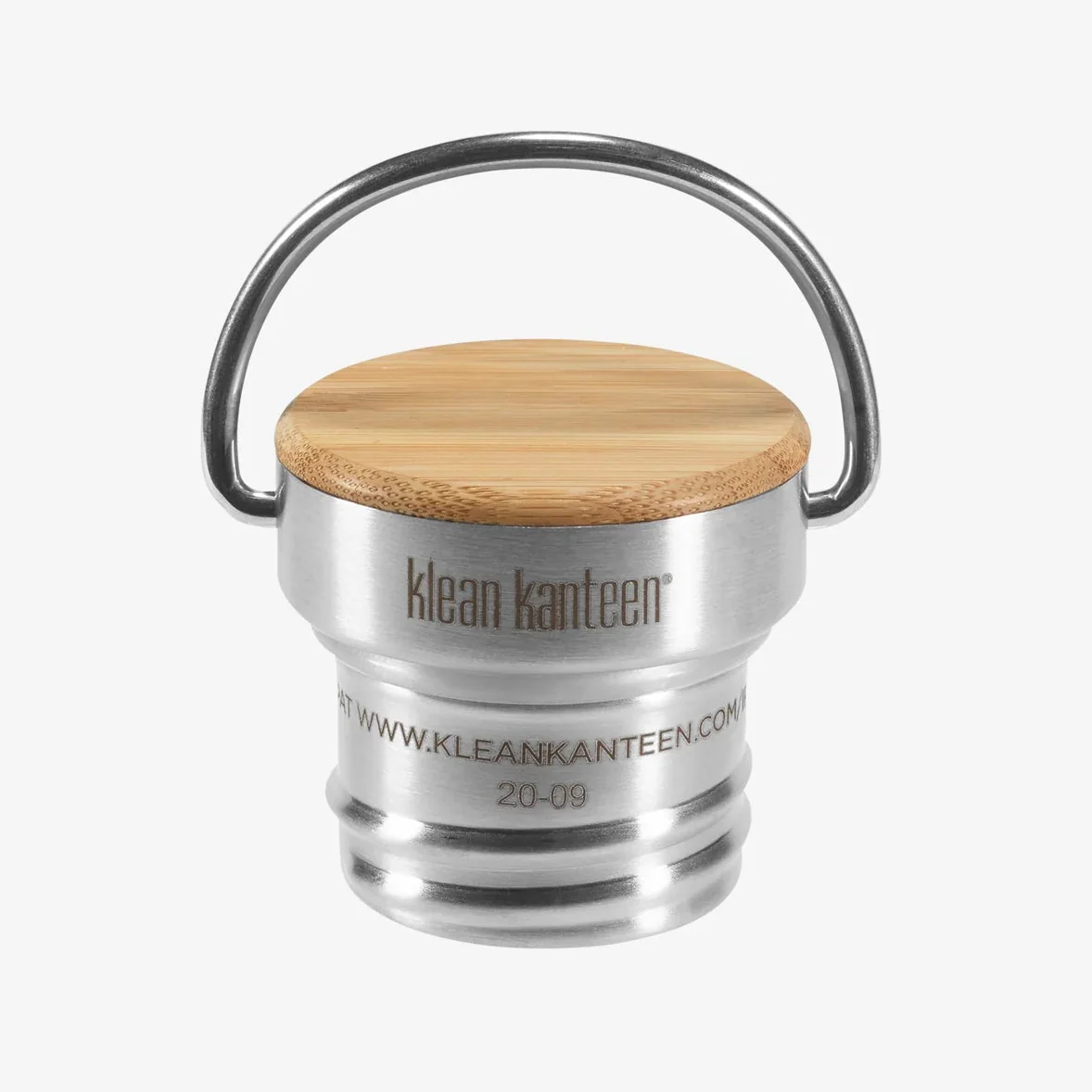 Klean Kanteen 20oz (592ml) Insulated Rise Reflect Bottle with Stainless Steel & Bamboo Lid - Image 2