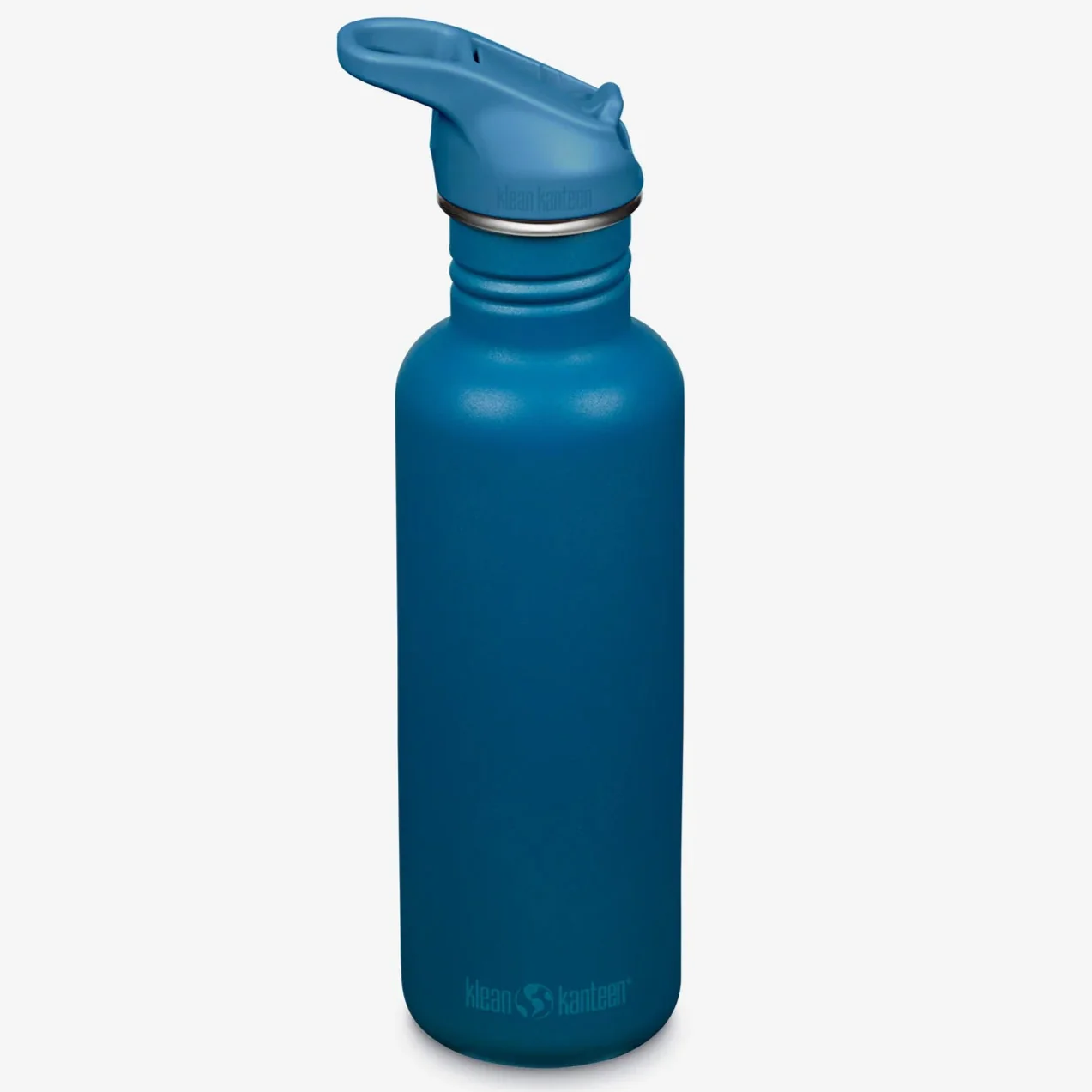 Klean Kanteen 27oz (800ml) Classic Drink Bottle w Flip Straw Sport Cap - Image 3