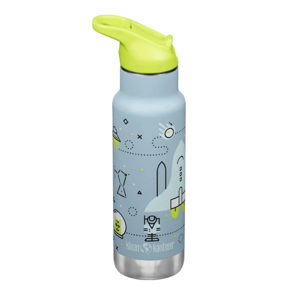 Klean Kanteen Kids 12oz (355ml) INSULATED Water Bottle with Flip Seal Sport Cap & Straw - Image 5