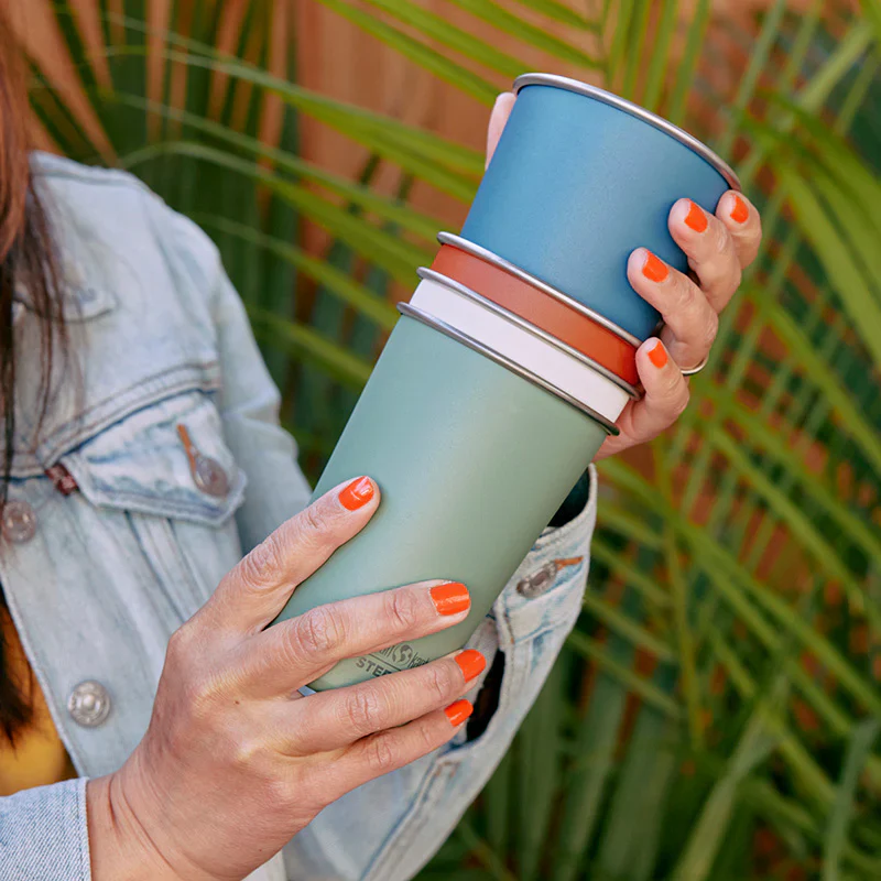 Klean Kanteen Stainless Steel Cups 4pk 16oz - Partake - Image 2