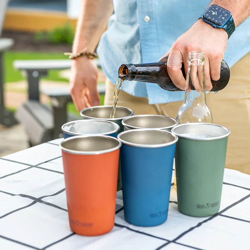 Klean Kanteen Stainless Steel Cups 4pk 16oz - Partake - Image 5