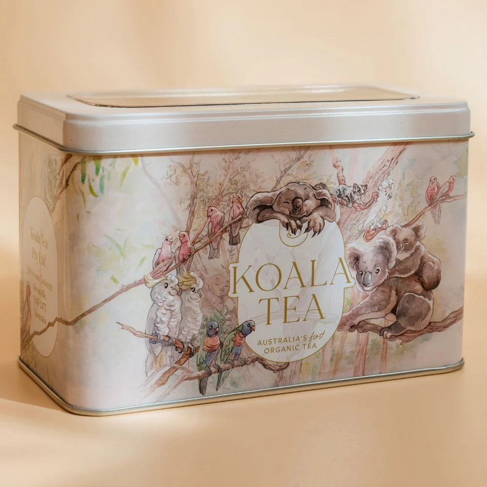 Koala Tea Gift Tin Forest - Organic Tea Bags Selection (25 pack) - Image 2
