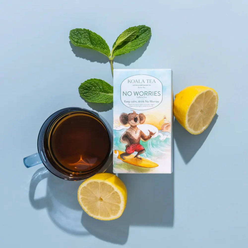 Koala Tea Organic Tea Bags KOALA DESIGN (20 Pack) - No Worries - Image 2