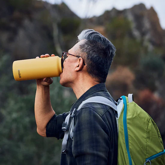 Kodiak Cascade Insulated Stainless Steel Bottle 40oz (1182ml) Leakproof w/Carry Loop Cap - Image 4