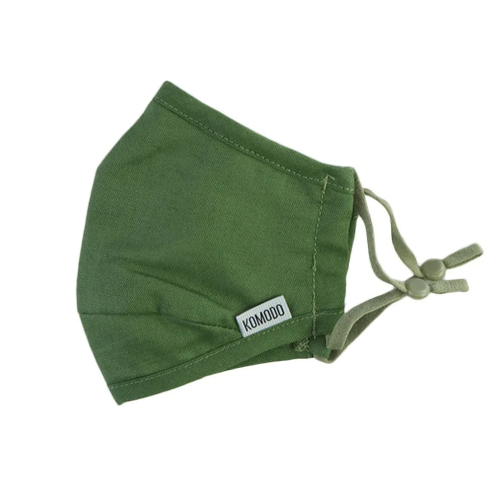 Kids Face Mask - Olive