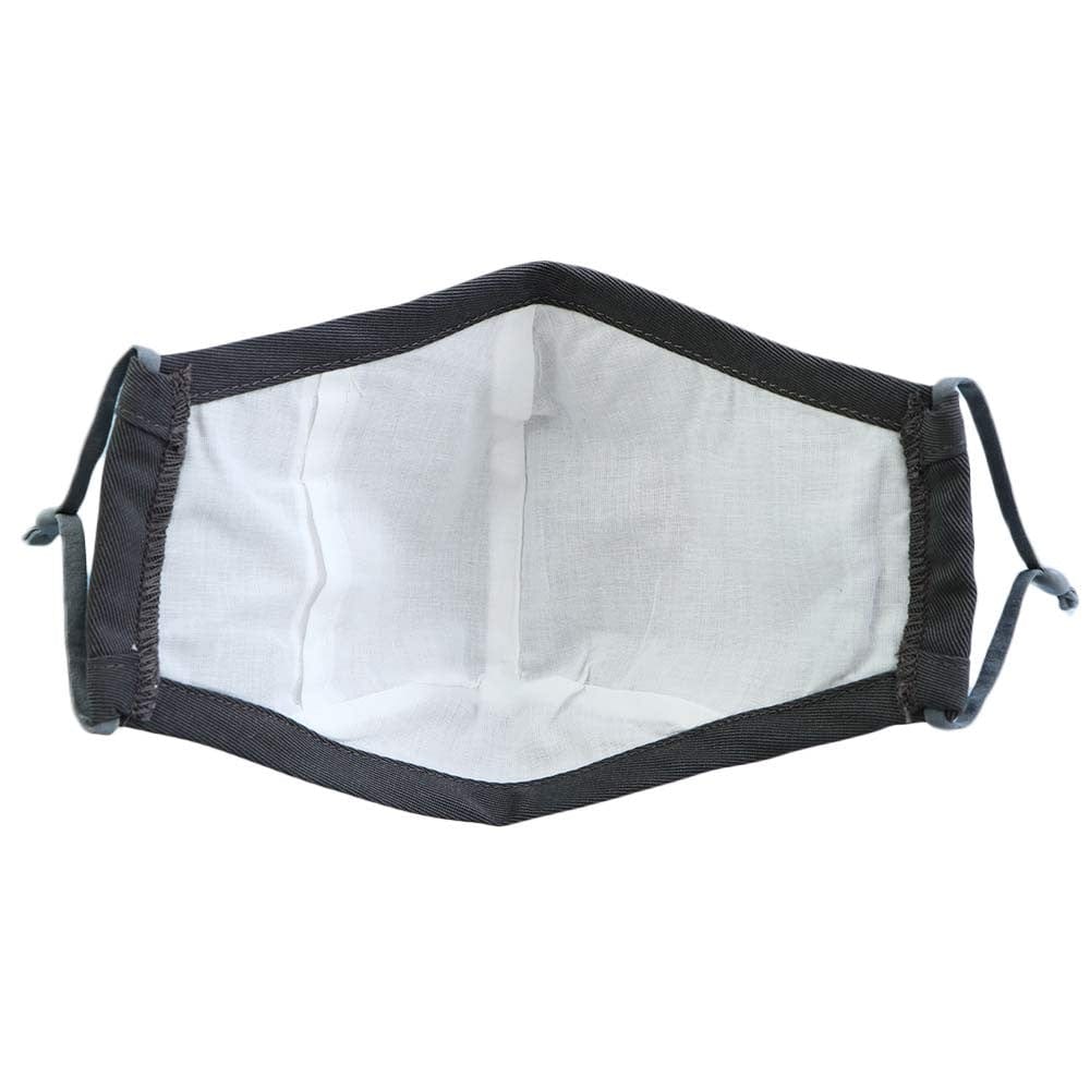 Reusable Cloth Face Mask - Light Blue - Image 5