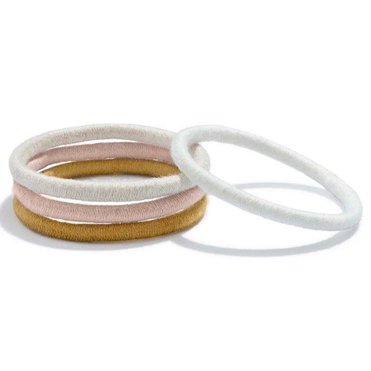 Kooshoo Round Mondo Plastic-Free Hair Ties 4 Pack - Image 4