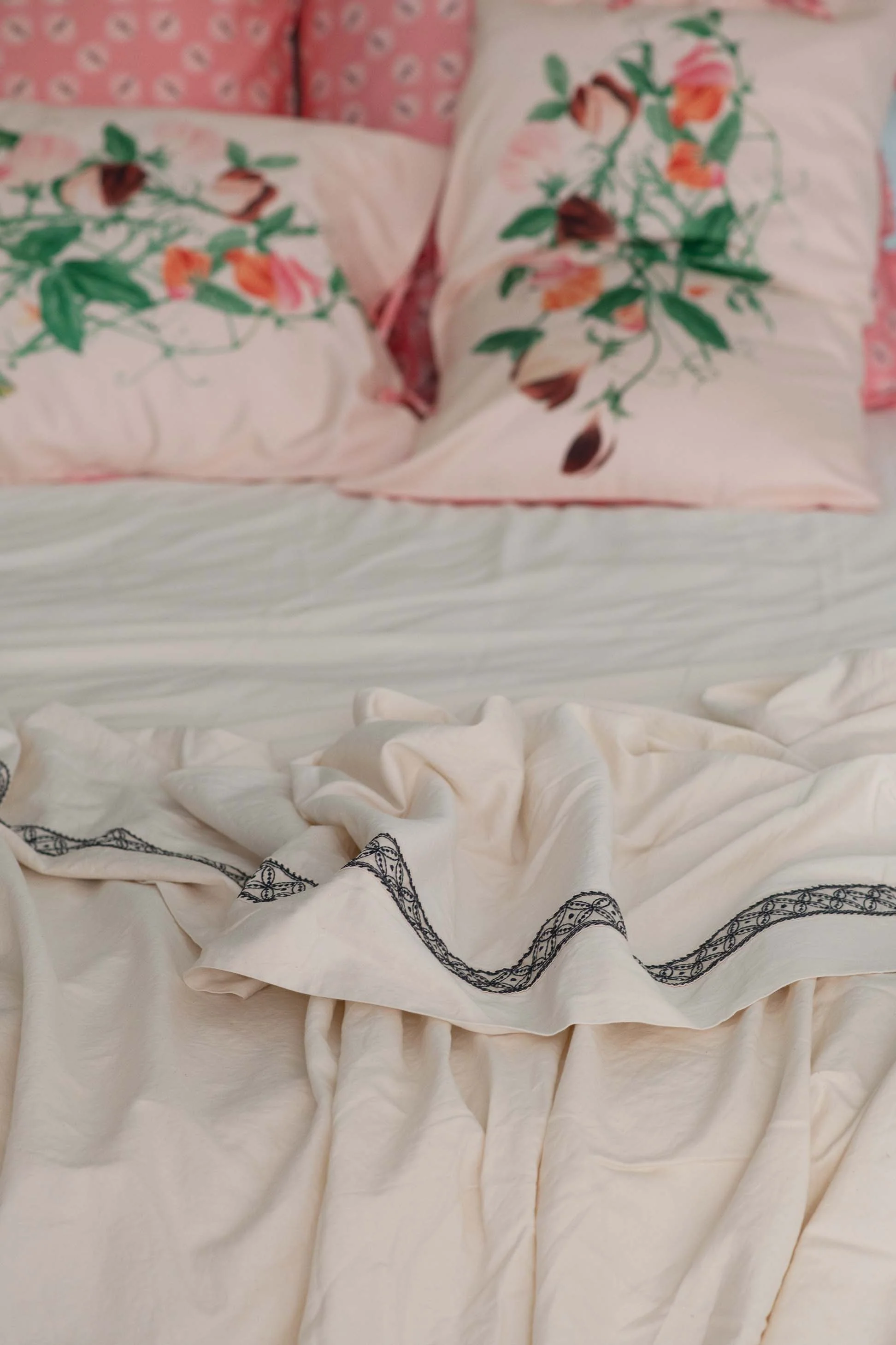 Lazybones Organic Cotton Sheet Set - La Belle