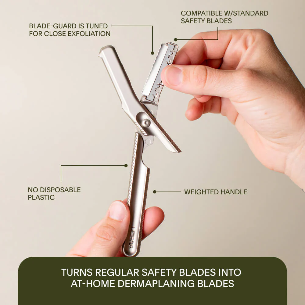 Leaf Shave Reusable Dermaplaner - Image 2