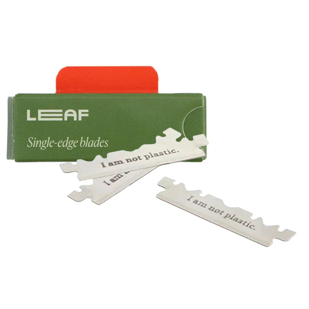 Leaf Shave Reusable Pivoting Razor (10pk Blades) - Image 7