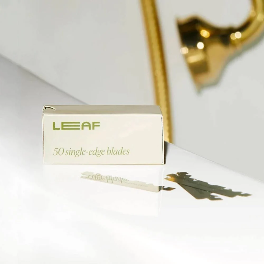 Leaf Shave Single-Edge Razor Blades - 50pk - Image 3