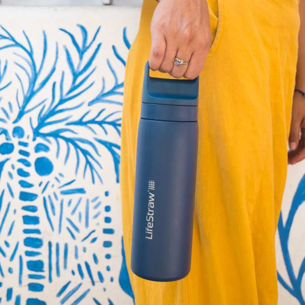 LifeStraw Go 2.0 Stainless Steel Water Filter Bottle 500ml - Image 2