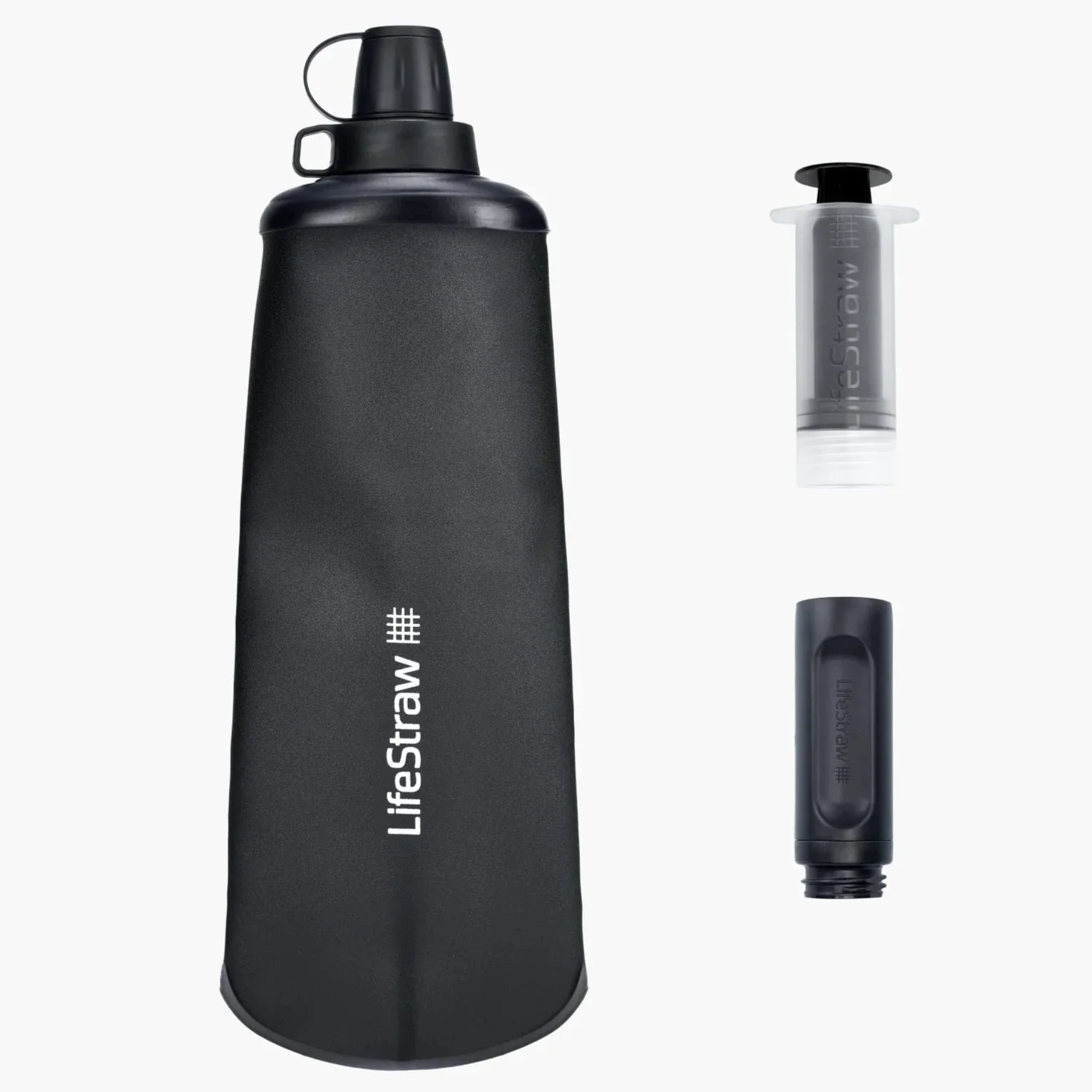 LifeStraw Peak Collapsible Squeeze Bottle 1L - Image 2