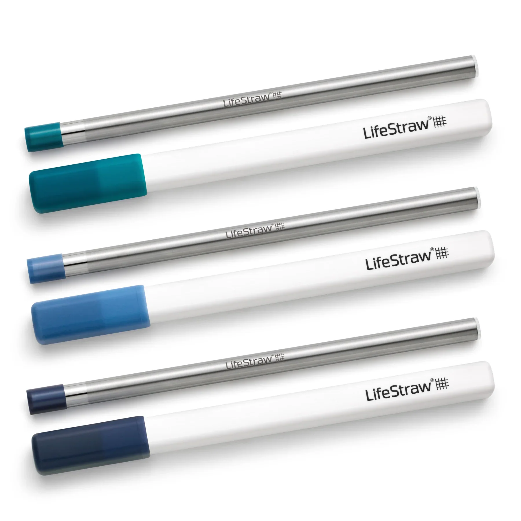LifeStraw SIP Stainless Steel Water Filter Straw with Carry Case - 3 PACK - Image 2