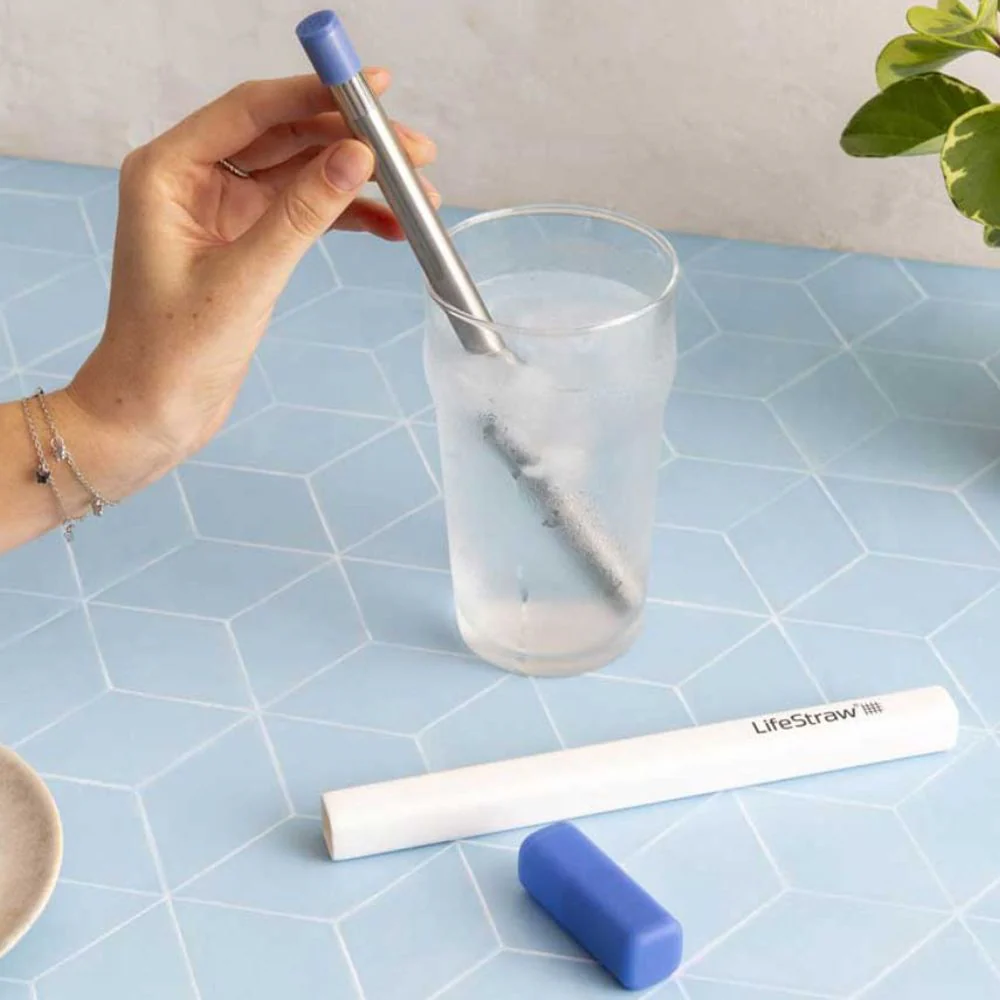 LifeStraw SIP Stainless Steel Water Filter Straw with Carry Case - 3 PACK - Image 4